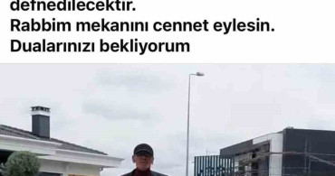 Sedat Kılınç'ın Babası Said Kılınç'ı Kaybetti