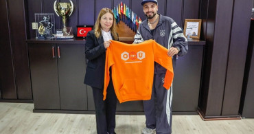 Sefo ve OMÜ Rektörü Prof. Dr. Fatma Aydın'dan Samimi Buluşma