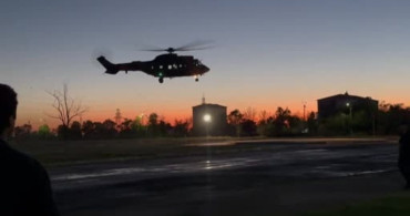 Şehit Abdurrahman Hilal'in cenazesi helikopterle Aksaray'a getirildi