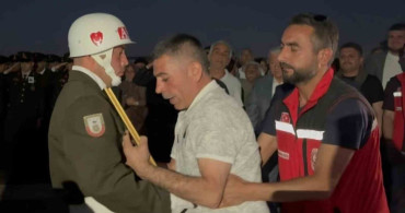 Şehit Abdurrahman Hilal’in cenazesi helikopterle Aksaray’a ulaştı