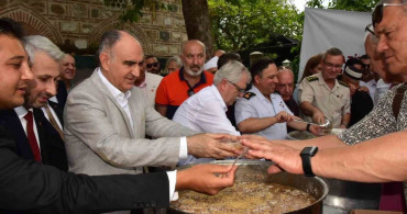 Şehit aileleri ve gaziler için aşure hayrı düzenlendi