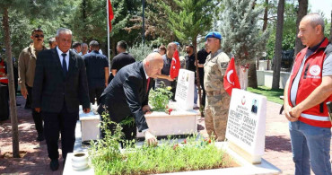 Şehit aileleri ve gaziler onuruna yemek programı düzenlendi