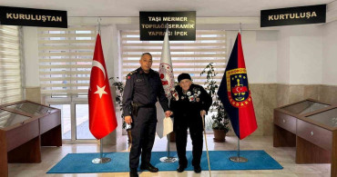 Şehit Babası Osman Bayır'a Anlamlı Ziyaret