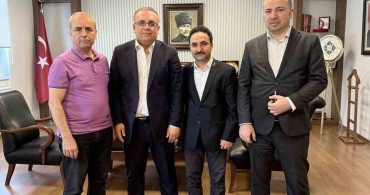 Şehit Babasından Kaymakama Ziyaret