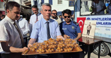Şehit ercan yangöz için Kuran okundu