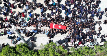 Şehit İtfaiye Eri Mehmet Tekeli Son Yolculuğuna Uğurlandı