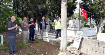 Şehit J.Er Ahmet Aran'ın Kabri Başında Anma Töreni