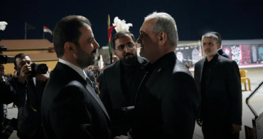 Şehit lider Hamaney'in cenazesi öncesi: Irak Başbakanı Zeydi ile İran Cumhurbaşkanı Pezeşkiyan bir araya geldi
