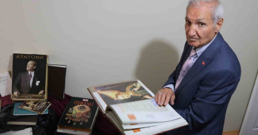 Şehit oğlunun adını 14 bin kitaplık kütüphaneyle yaşatacak