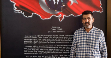 Şehit Özkan Demir'in Adı Mersin'deki Okulda Yaşatılacak