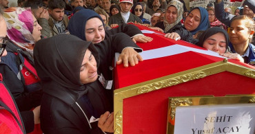 Şehit Piyade Uzman Çavuş Yusuf Açay, Hatay'da Toprağa Verildi