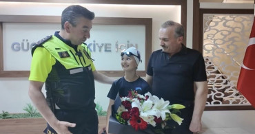 Şehit polisin emaneti Eylül Asel yüzmede gururlandırdı