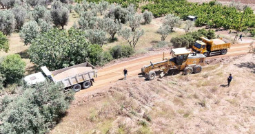 Şehzadeler'de Ova Yollarında Büyük Çalışma Başlıyor