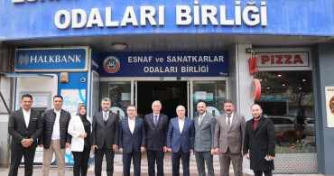 Selami Altınok'tan ESOB'a Hayırlı Olsun Ziyareti