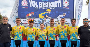 Selçuk Üniversitesi Yol Bisikletinde Türkiye Şampiyonu