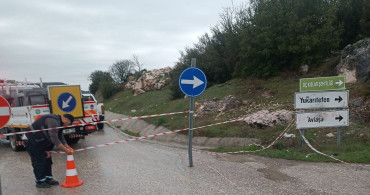 Selendi-Kula Yolu Yeniden Kapandı