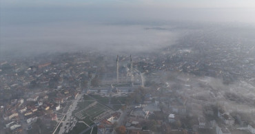 Selimiye Camii, Sis Bulutlarıyla Kaplanıyor