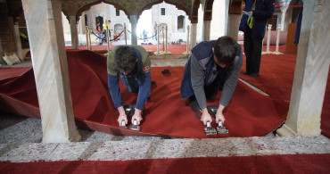 Selimiye Camisi'nde Yenilenen Halı: 729 Bin İlikle Dokunan Eser