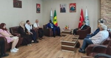 Senegal Büyükelçisi SANKON'u Ziyaret Etti
