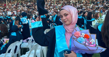 Serebral palsi ile mücadelesini zaferle taçlandırdı 3,48 ortalama ile bölüm ikincisi olarak ALKÜ’den mezun oldu