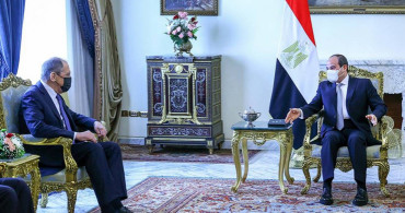 Sergey Lavrov, Sisi ile Bir Araya Geldi