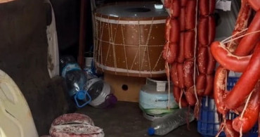 Serik’te 176 Kilogram Tarihi Geçmiş Sucuk Yakalandı