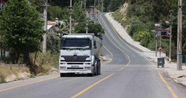 Seydikemer Belen'de yol çalışmaları tamamlandı