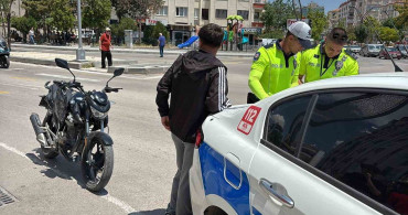 Sigortasız motosiklet sürücüsüne 85 bin lira ceza kesildi