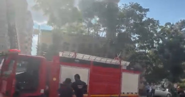 Siirt'in kurtalan ilçesinde apartman dairesinde yangın: 3 kişi dumandan etkilendi