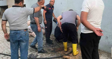 Siirt’in kurtalan ilçesinde bodrum katında yangın