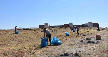 Siirt’te çevre yolunda kapsamlı temizlik çalışması