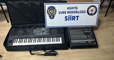 Siirt'te Düğün Salonundan Hırsızlık