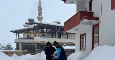 Siirt'te Kar Yağışı Üzerine UMKE'nin Hızlı Kurtarma Operasyonu