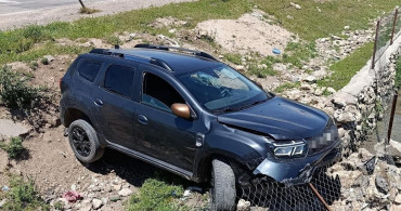 Siirt’te Kontrolden Çıkan Araçtan İki Yaralı