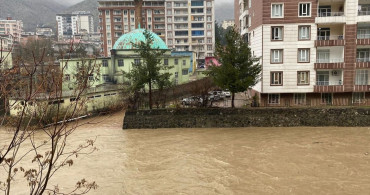 Siirt'te Şiddetli Sağanak Yağış