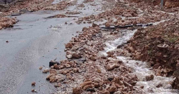 Siirt’te Şiddetli Yağışlar Hayatı Olumsuz Etkiledi