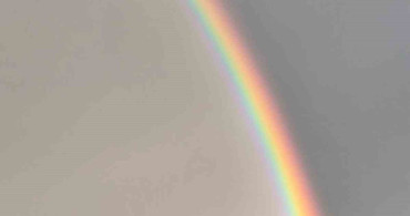 Siirt'te Yağmur Sonrası Gökkuşağı Büyüledi