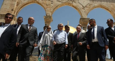 Şili Devlet Başkanı Mescid-i Aksa'yı Ziyaret Etti! İsrail Rahatsız Oldu