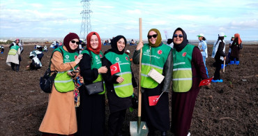 Silivri'de 11 Kasım Milli Ağaçlandırma Günü'nde 15 Bin Fidan Dikildi