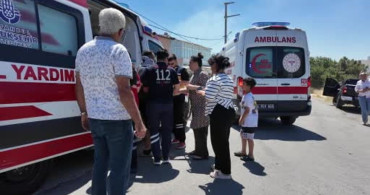 Silivri'deki yangında sağlık görevlisinin küçük kıza maske uyarısı gülümsetti