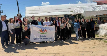 Simav'da Gençler Sera Hasadında Buluştu
