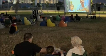Sincan Park'ta yaz etkinlikleri açık hava sinemasıyla başladı