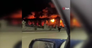 Sincan'da Fabrika Yangını