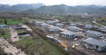 Sındırgı Kırsal Mahallelerinde Deprem Konutları Yapımı Devam Ediyor