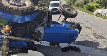 Sındırgı'da Traktör Kazası: Bir Yaralı