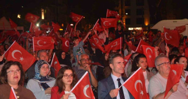 Sinop’ta 15 Temmuz demokrasi ve milli birlik günü kutlandı