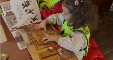 Sinop'ta Anaokulu Öğrencileri Kütüphane Ziyareti