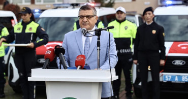 Sinop'ta Emniyet Teşkilatına 19 Yeni Araç Hizmete Alındı