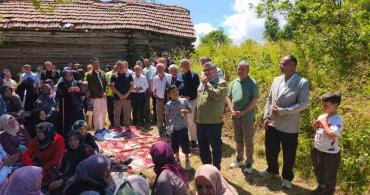 Sinop'ta geleneksel yağmur ve şükür duası töreni yapıldı
