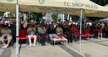 Sinop'ta halk oyunları şenliği renkli görüntülere sahne oldu